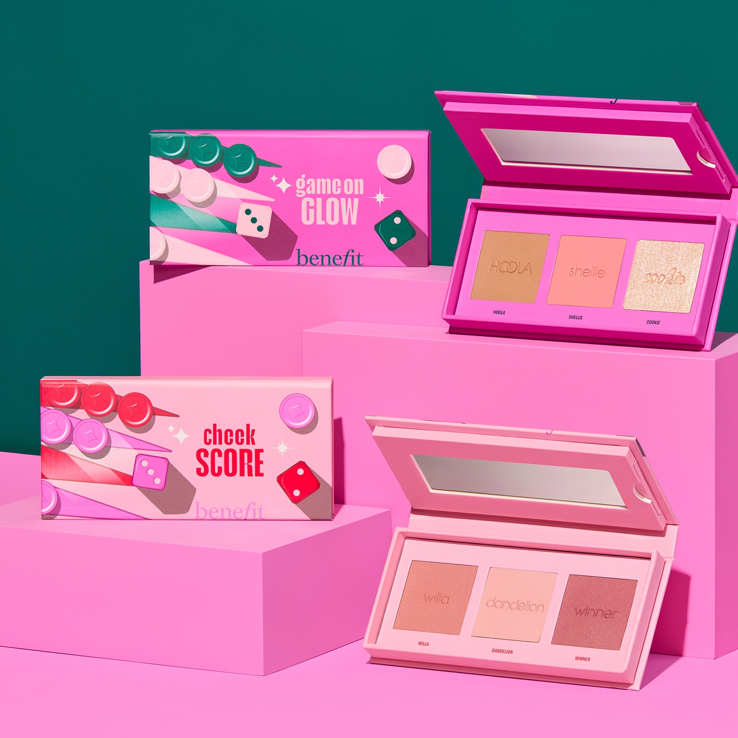 HOLIDAY CHEEK SCORE (PALETA DE RUBOR MINI)